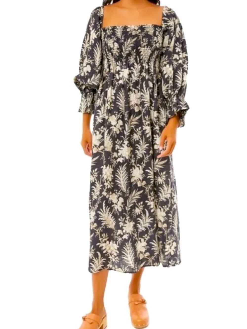 Tuckernuck Ojai Vines Hemming Dress SZ M EUC